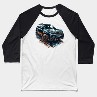 Subaru Forester Baseball T-Shirt